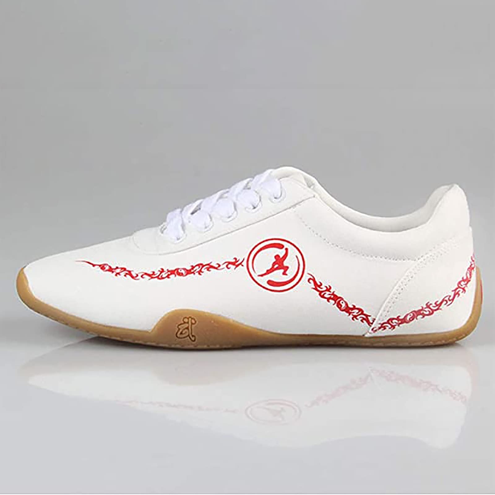 CLSQLXYJZC Scarpe da Taekwondo per Arti Marziali, Scarpe Sportive Leggere Traspiranti da Boxe Karate Kung Fu Taichi, per Adulti e Bambini Sneakers da Allenamento in Palestra Antiscivolo