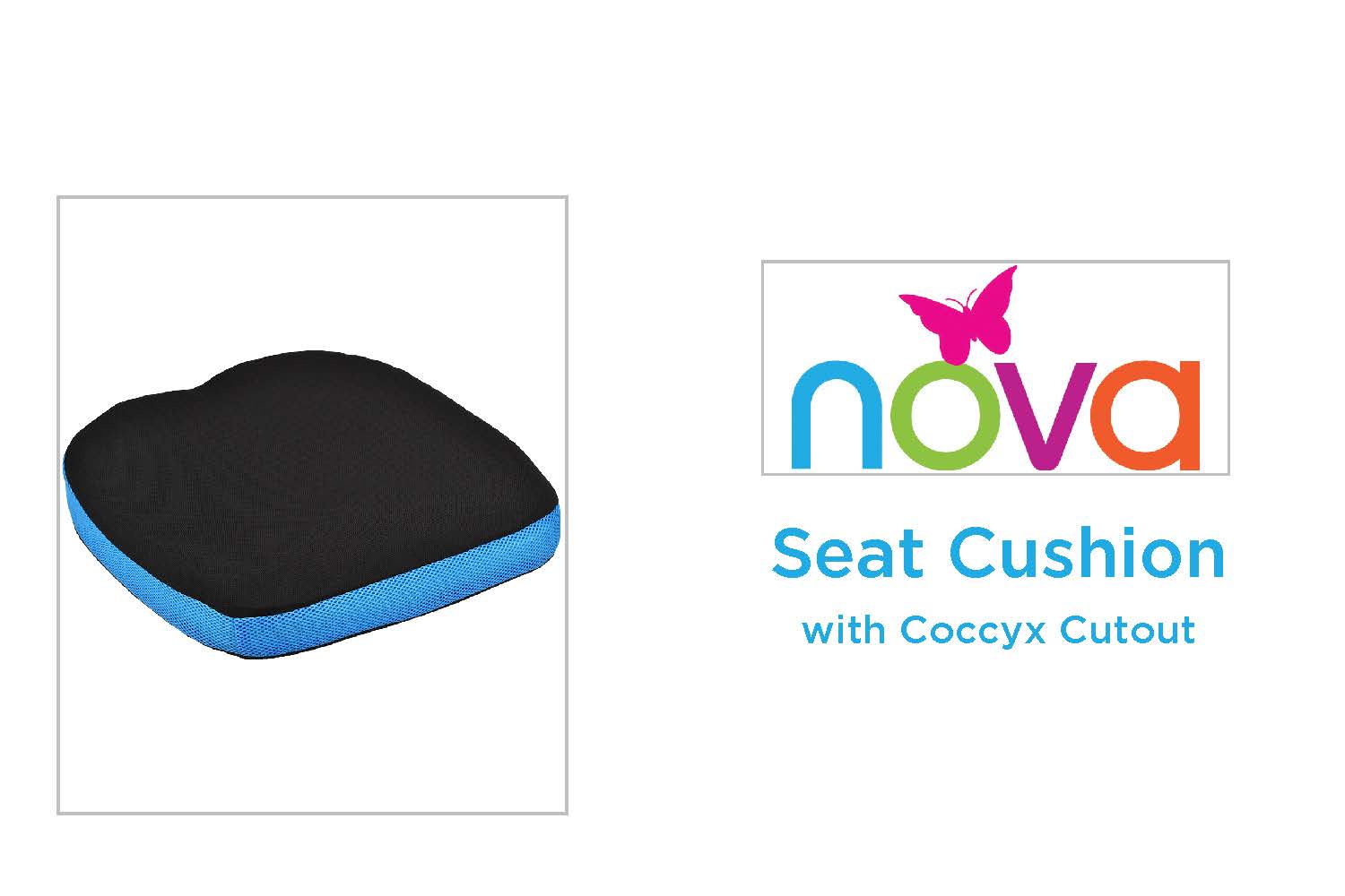 Amazon.com: NOVA Medical Products Happy Tush Gel & Foam Cushion