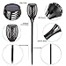 Walensee Solar Tiki Torches with Flickering Flame,96 LED Solar Torch Lights Outdoor Waterproof,43