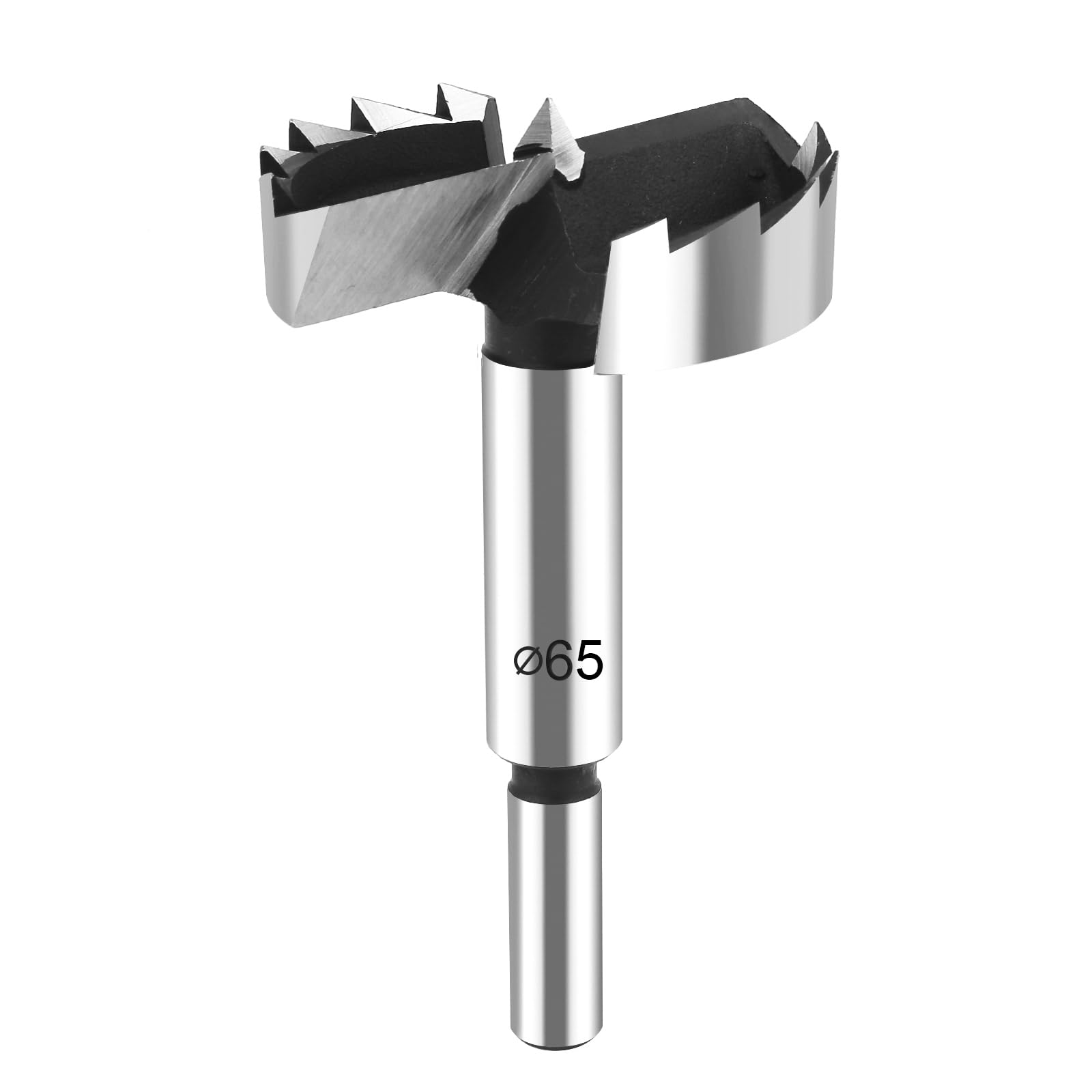 HPHOPE 65mm Forstner Bit, Forstner Drill Bit 65mm for Wood Round Shank Drill, diameter 65mm