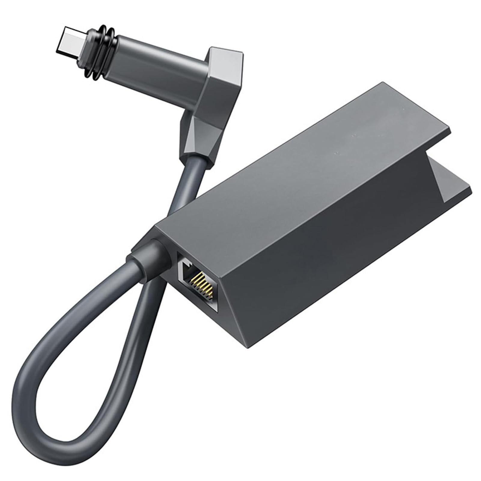 Ethernet Adapter, to RJ45 Gigabit Adapter, External Network Adapter for Rectangular Satellite Internet V2