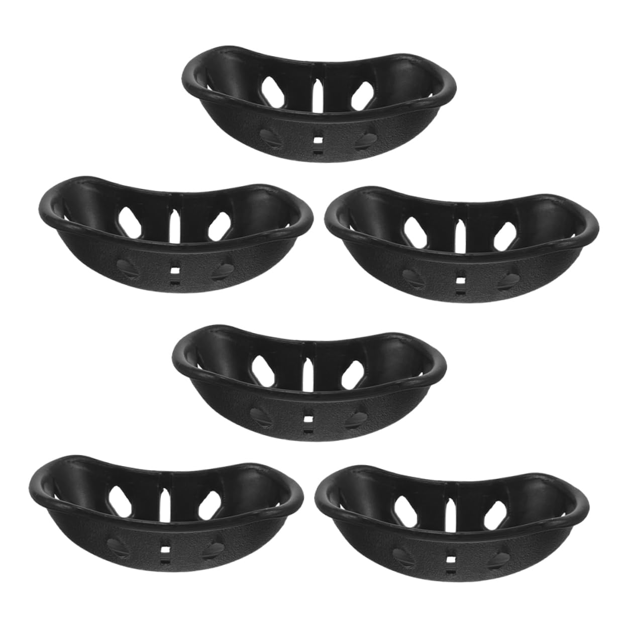 Balacoo 6Pcs Protective Helmet Chin Pads for Motorcycles Electric Bikes and Skating Comfortable Fit Enhanced Protection and Reliable Safety Chin Guards Accessories