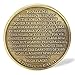Put On The Full Armor of God Challenge Coin Ancient Bronze Plated, Armor of God and Ephesians 6