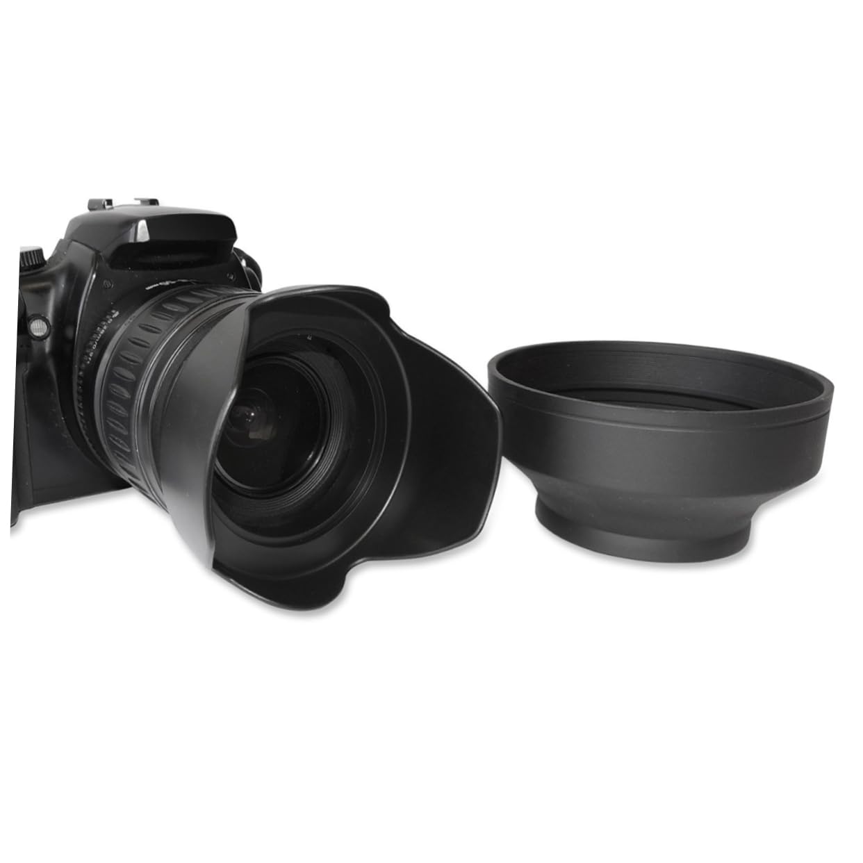 Uonlytech Paraluce Per Obiettivo Da 58 Mm Per Fotocamere Petal Flower in Plastica Abs La Gomma Protegge Lobiettivo Dagli Impatti Flare