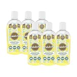 Fabulosa 4 in 1 Concentrated Antibacterial Disinfectant All Purpose Cleaner, 220ml, 6 Pack, Lemon Sherbet