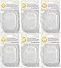 Wilton Bulk Buy Baking Cups White Petite Loaf 50 pack (6-Pack)