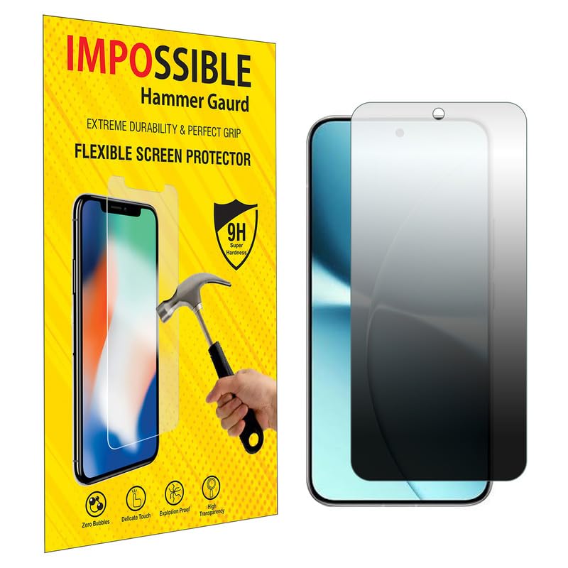 FCS Front (Matte) Anti Shock Screen Protector Compatible for Xiaomi Redmi Turbo 5 Screen Protector | 9H Hardness Flexible (Matte)
