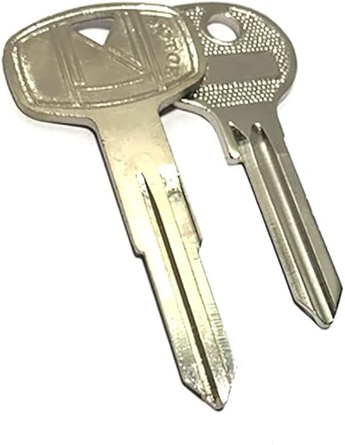 ihave Repuesto para llave en blanco sin cortar 2 x 510 620 1200 Sunny B10 B110 B210 B310 240Z 260Z, Negro -