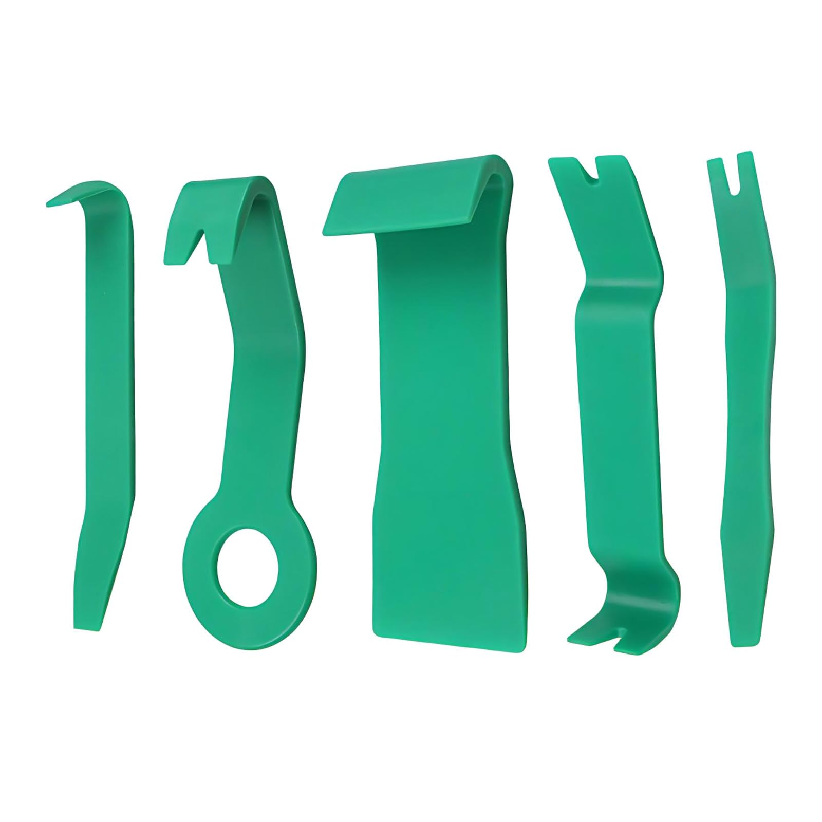 CUNZJIA 5Pcs Auto Sound Removal Tool ABS Ergonomic Handle Auto Stereo Pry Tool Set for Easy Dashs Panel Disassembly
