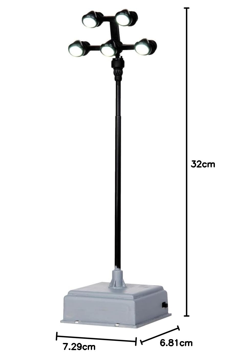 Lemax Miniatura de Luces para Campos Deportivos construye tu Aldea 44755