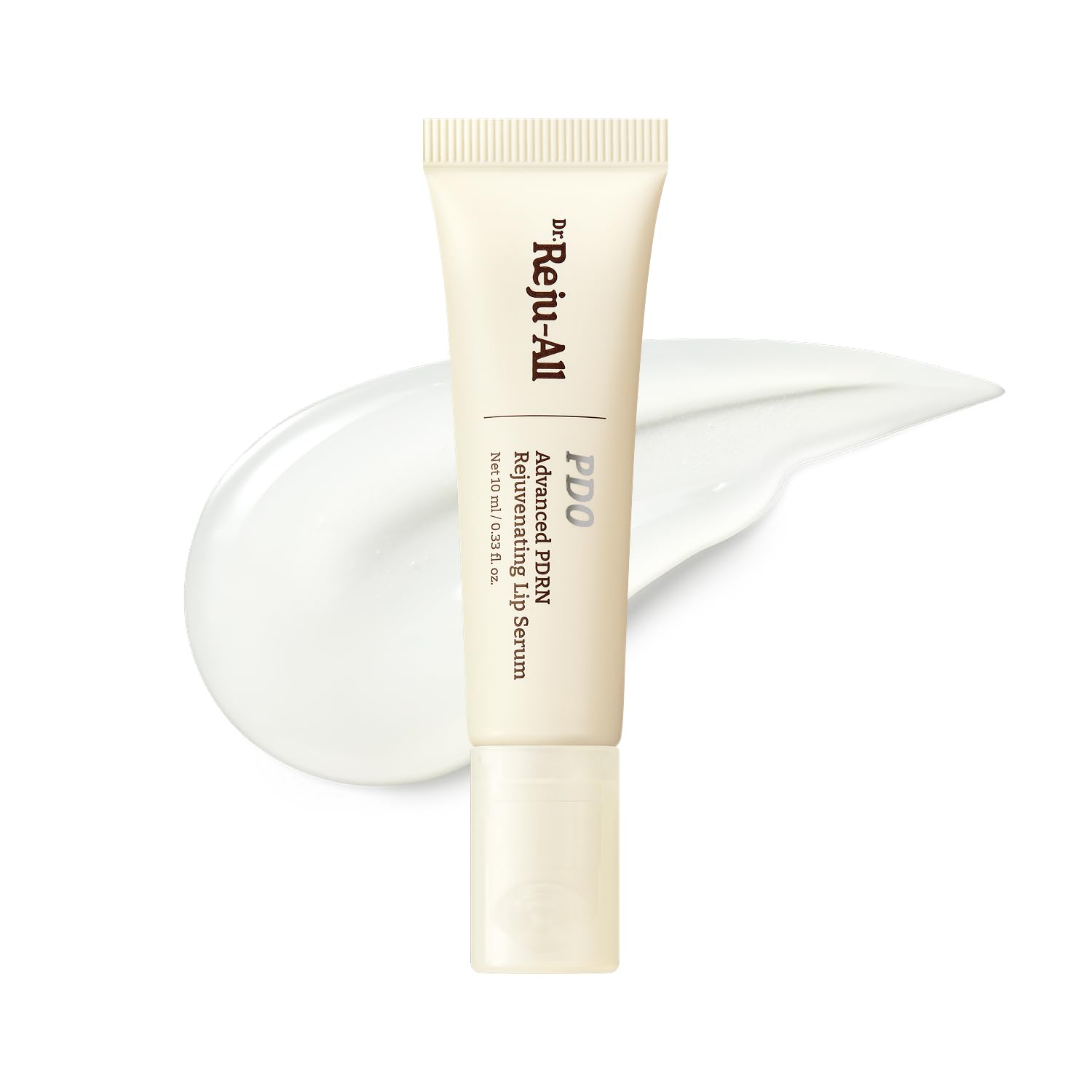 Dr. Reju-All Advanced PDRN Rejuvenating Lip Serum - Hydrating Lip Balm with Lipozip PDRN for Glowy, Dewy Lips - Gentle Exfoliating & Smoothing Lip Moisturizer - Hibiscus & Lactic Acid - 10ml - 2