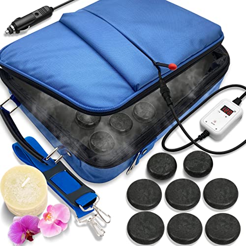 Dana Trading SereneLife Massage Stone Warmer Set - Electric Spa H...