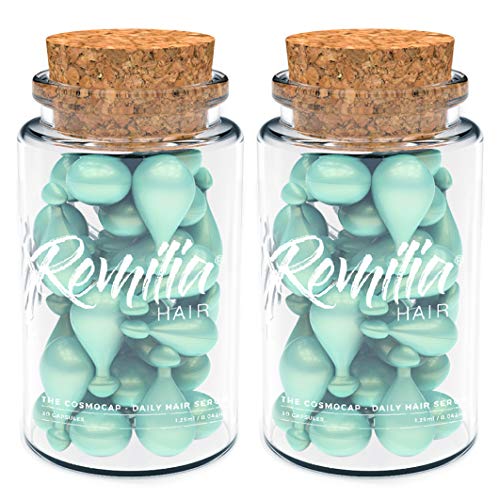 2 pack Remilia Keratin Hair Treatment | No Sulfate Serum With Vitamins & Keratin silk For Dry, Damaged Hair | Deep Conditioning Repair For Women & Men Of All Hair Types | Anti Frizz & Color Safe