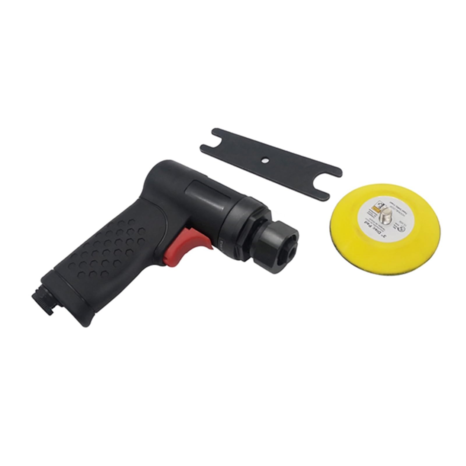 Esmeriladora de banco Mini lijadora de órbita aleatoria de disco de 3 pulgadas, máquina pulidora de alta velocidad, herramienta de lijado de energía de aire