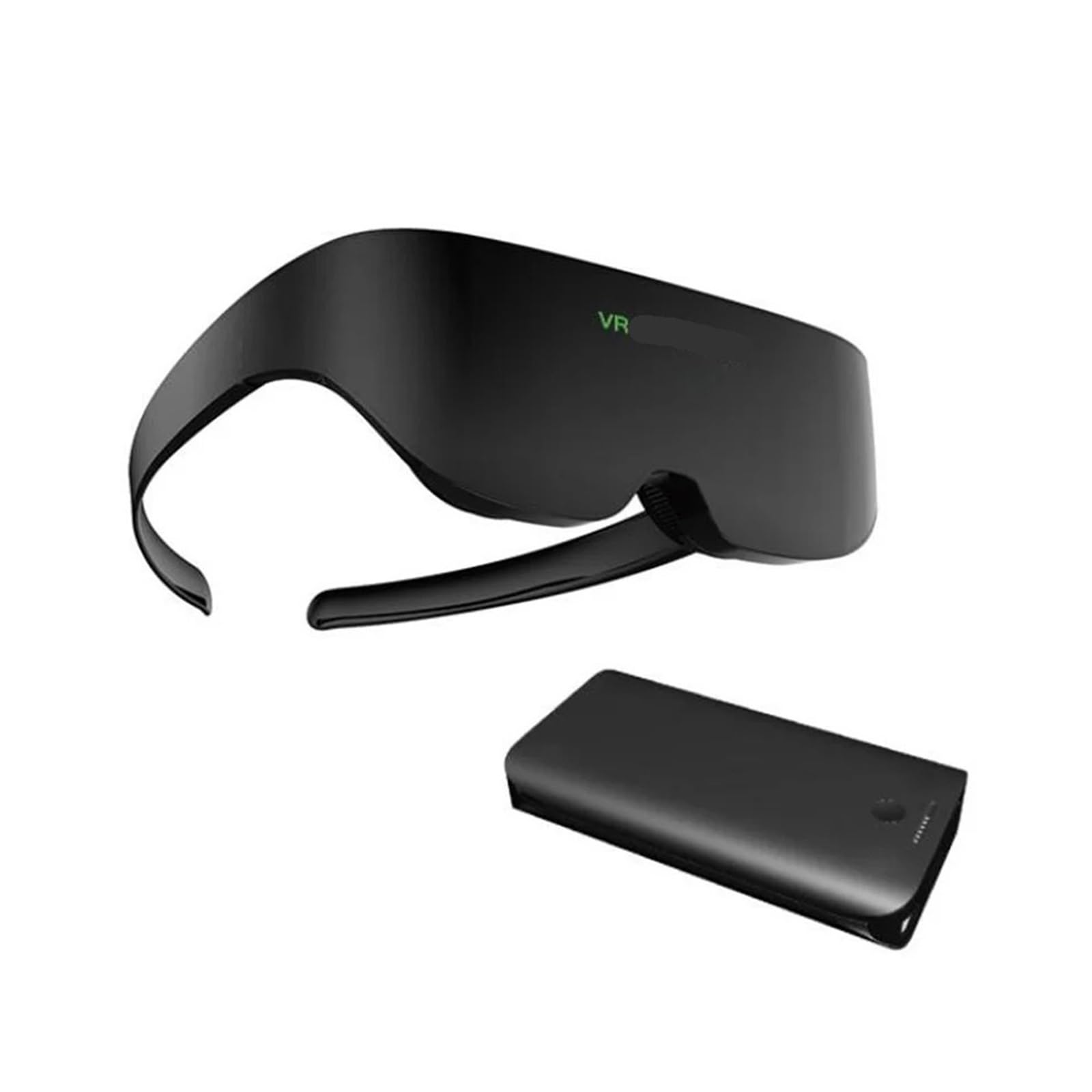 Gafas Inteligentes 3D de 20 m con Pantalla Gigante IMAX de 100 Pulgadas. Auriculares de Realidad Virtual con Sonido estéreo y Misma Pantalla for Cine. Compatibles con Smartphones y PC.
