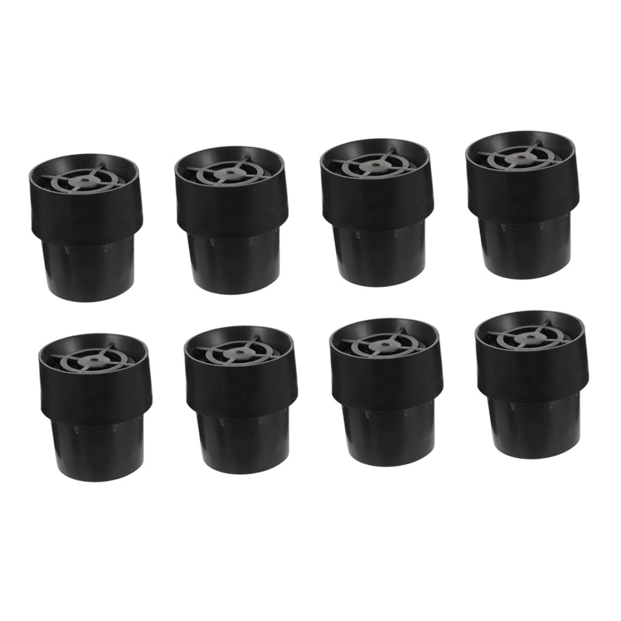 HEMOTON 1 Set Skid Trampoline Leg Covers Non Slip Feet Protectors for Furniture Trampolines Black Durable Gentle Texture Prevents Scratches Floors