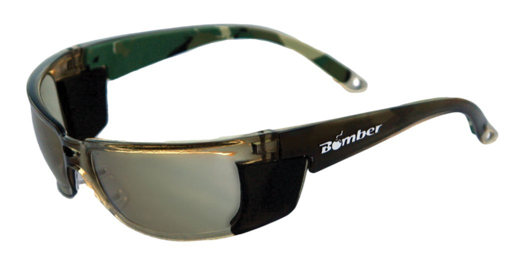 Bomber ZF106: Z-Bomb Safety Sunglasses Light Brown W/Light Brown Lens