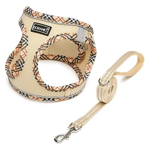 DORAMIO Step-in Dog Harness and Leash Set Cover