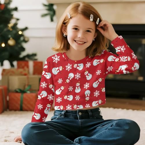 Girls Kids Sweatshirts Hoodies Long Sleeves Pullover Cute Casual Fall Winter Clothes Teens Shirt3