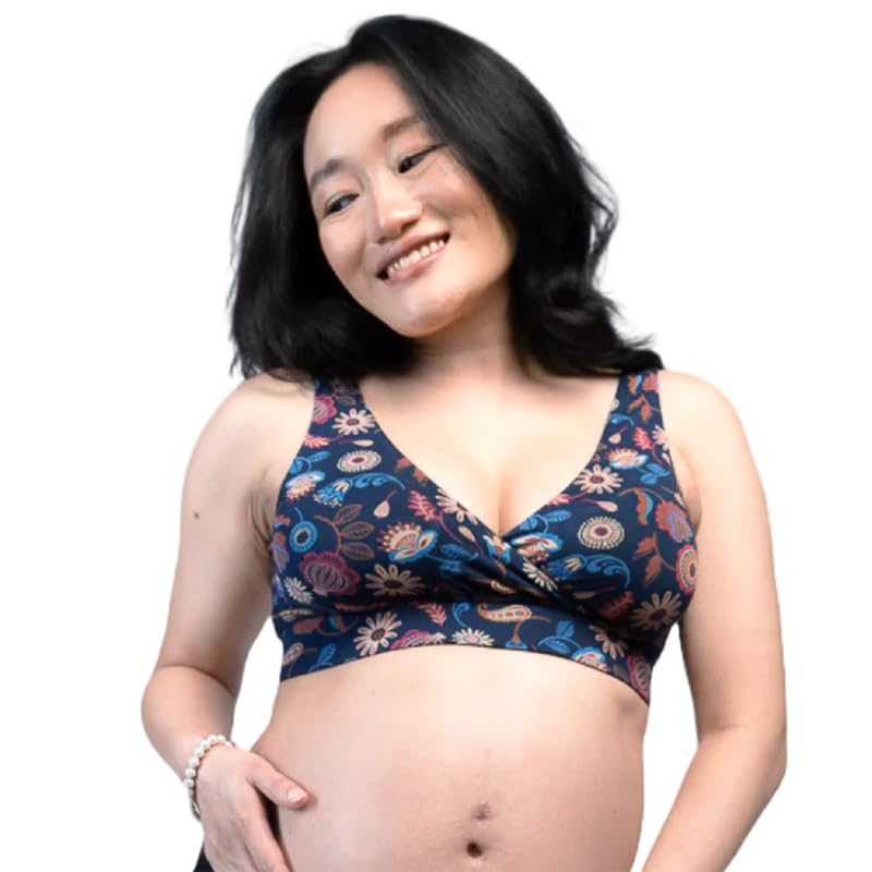 Image of &Circus Maternity Bra | Nursing Bra for Women | Pull Down Feeding Bra | Non Padded Bra for Women Slip On | Tencel Micromodal