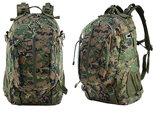 AHWZ Mochila de Camuflaje 30l Hombres Deportes Bolsa de Senderismo para Acampar JungleDigital