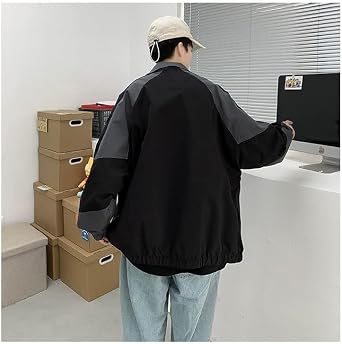 Varsity Jacket Women Harajuku Hip Hop Coats Unisex Vintage Cargo Jackets Bomber Lightweight Jackets