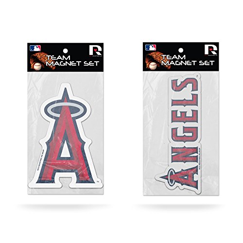 Rico Industries MLB Los Angeles Angels 2-Pack Magnet Set