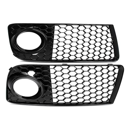 Parrilla parachoques delantera de panal negra para TT Coupé y Convertible 2011 a 2014 4