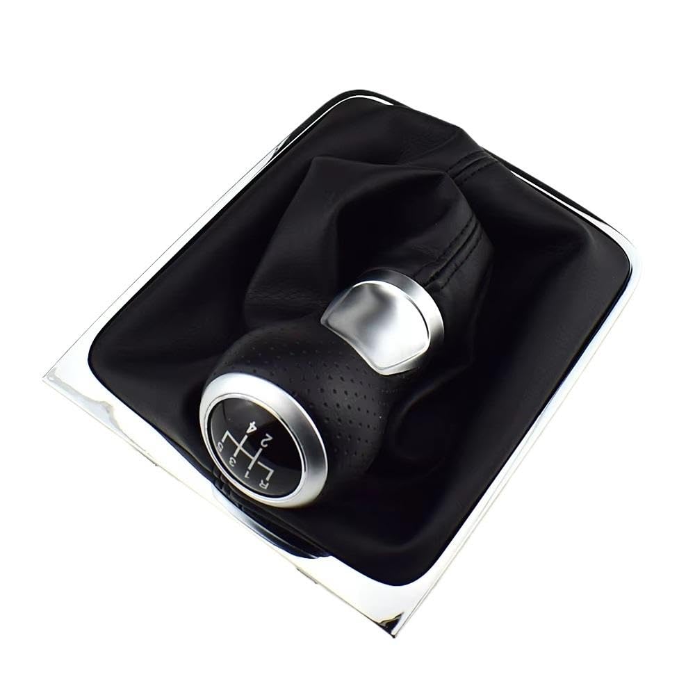 Ydxherta 5-Speed Auto Accessory 5/6 Speed M Gear Shift Knob Car Styling Accessories For Passat B6 2005-2011(5-Speed)