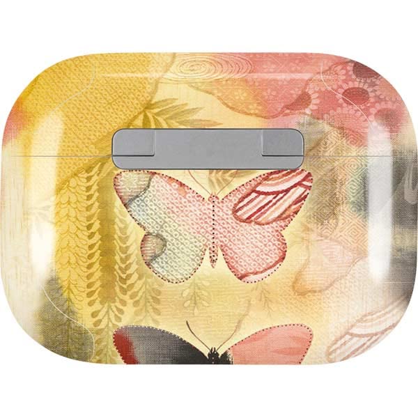 Skinit Decal Audio Skin Compatible with Apple AirPods Pro (2rd Gen, 2022) - Skinit Originally Designed Haiku Butterfly Design