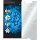 PhoneNatic 1 x Glas-Folie klar kompatibel mit Sony Xperia XZ - Schutzglas für Xperia XZ