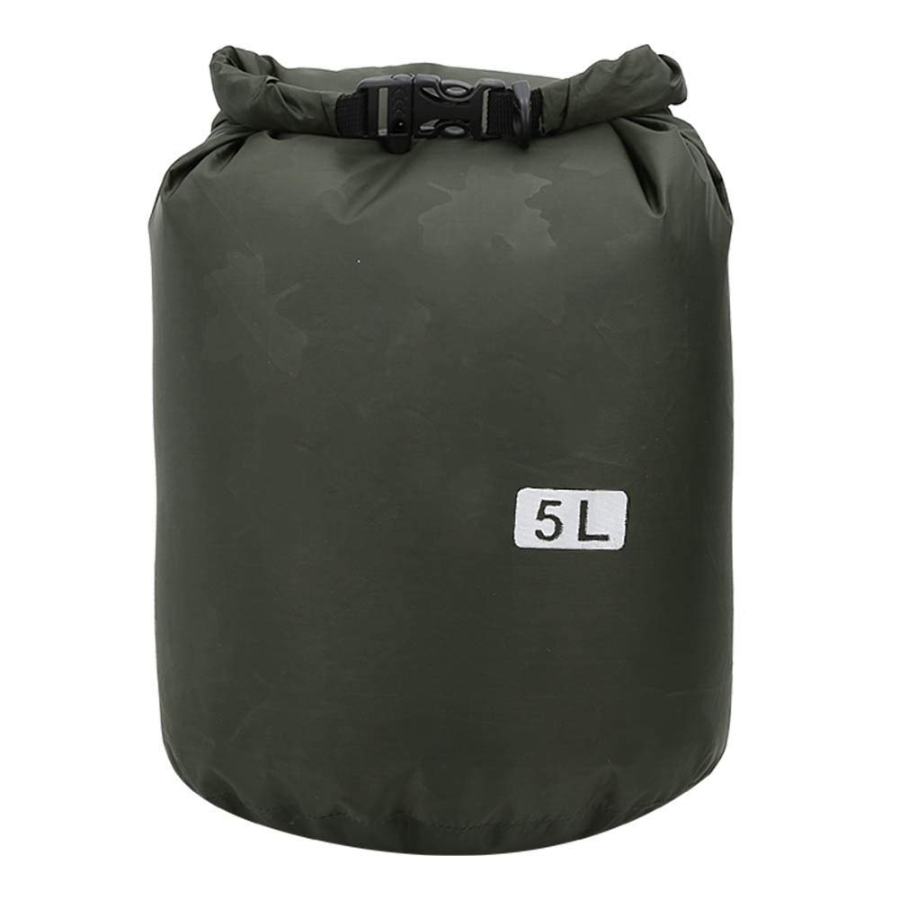 SUNFECILI 5L/20L/50L Waterproof Dry Bag PVC Storage Bag Dry Sacks Waterproof Bags Roll Top Floating Storage Bags for Kayaking Suitable for Camping, Hiking, Beach, Boating, and More (5L)