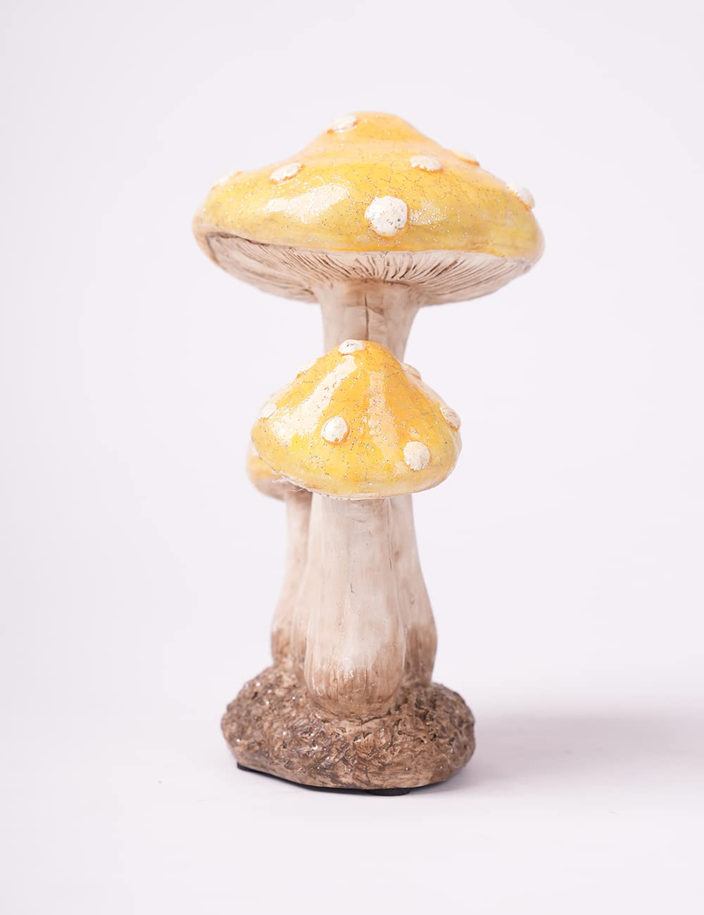 SEINHIJO Funghi Statuetta Figurine Giardino Regalo Decorazione Moderna Scultura Soprammobili Casa Ornamento Statua Resina Arte 18cm