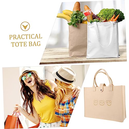 Tote Bag Large Capacity Shopping Pouch Utility Tote Camping Handbag Office Portable Handbag Eco-friendly3