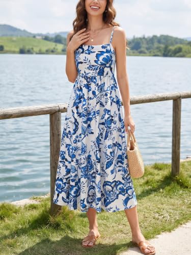 Image of Women's Classy Sleeveless Lemon Print Maxi RIC Rac Dress