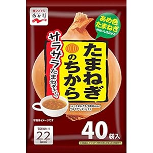 永谷園 たまねぎのちから サラサラたまねぎスープ 40食入 953円（23.8円/食）（900円、22.5円/食）！プライム会員は送料無料！