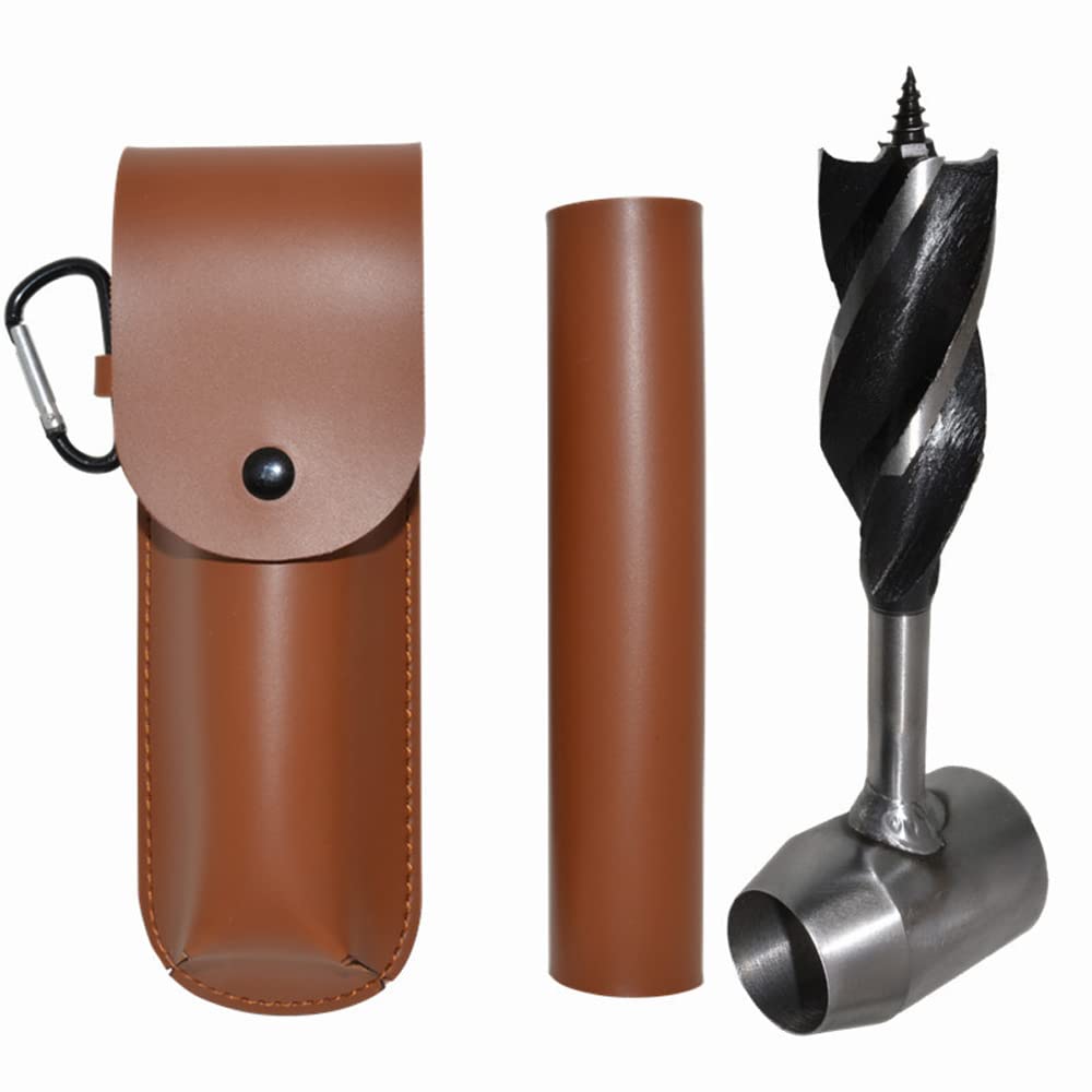 Taladro de Tornillo Manual Herramienta de Supervivencia Multi-Uso Bushcraft Settler Llave Al Aire Libre Escocés Ojo Madera Clavo