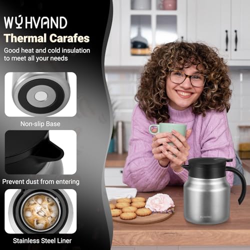 WYHVAND 27oz Thermal Coffee Carafe