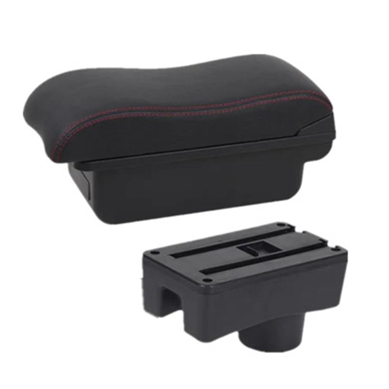 Ysdsls 2 Red Line Center Console Armrest Storage Box For Accent For Tagaz Car Interior Parts Modification Accessories