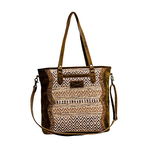 Myra Bag Western Tote Shoulder Bag for Women - Leather Crossbody Bag Floret