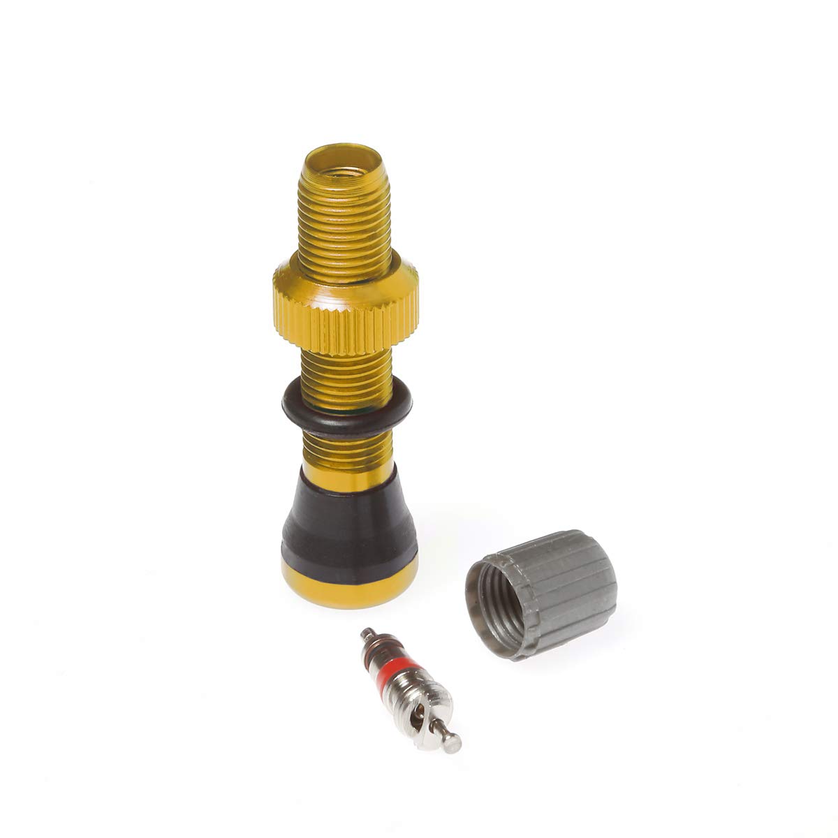 VeloTubes40 mm Tubeless Schrader Valve Stem - Pair