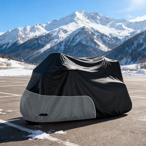 Image of Motorcycle Cover Heavy Duty 300D Waterproof for Touring Ultra