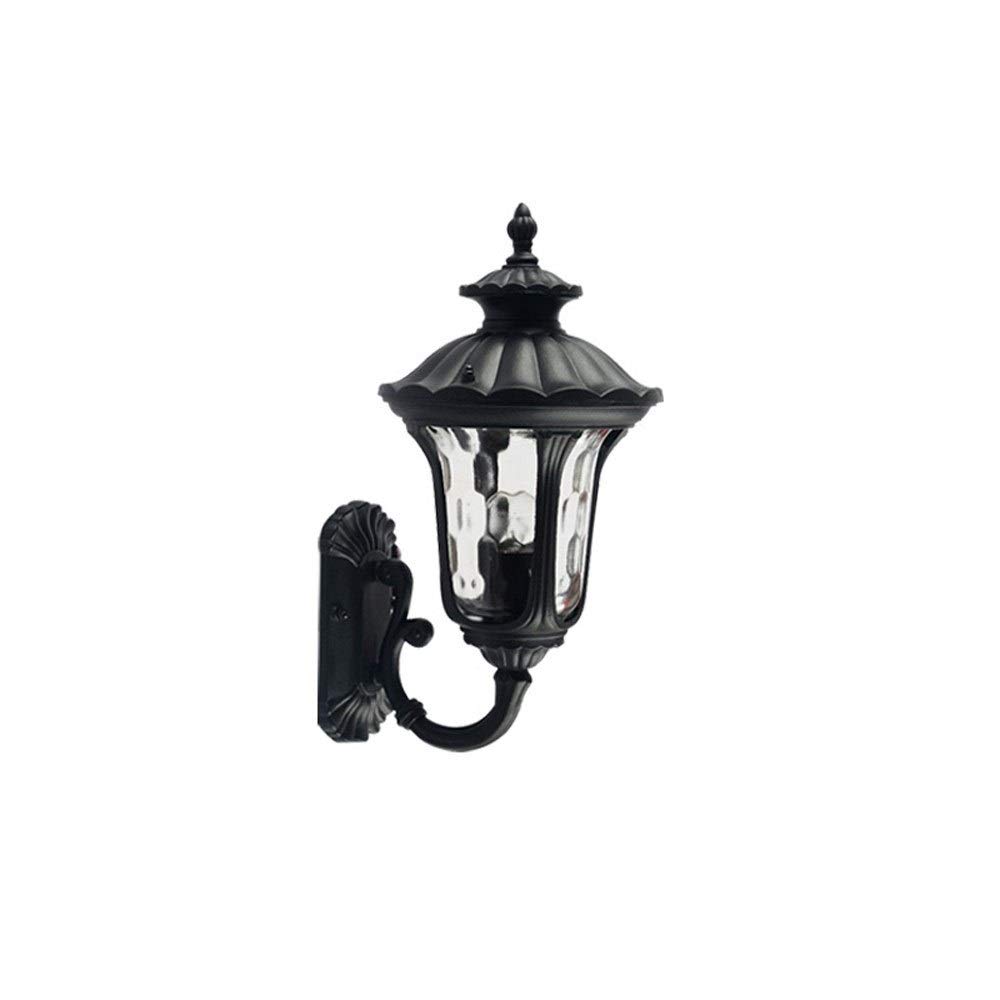 Lanterne murale en verre rétro européen pour illuminer le balcon et le jardin