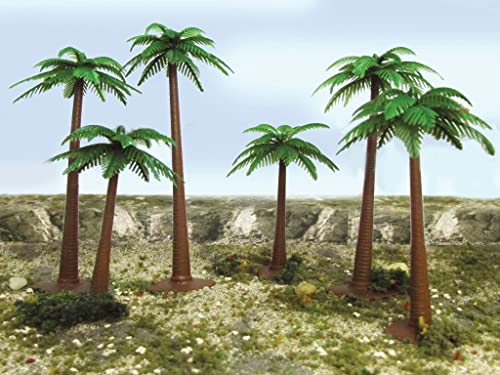 Palmiers HO Bachmann pour remplacer les arbres en plastique irréalistes de vos dioramas
