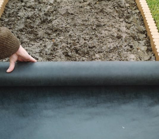 WeedCheck 2?m x ?25?m Weed Barrier Membrane – Heavy?Duty Landscaping Fabric for Easy, Low?Maintenance Garden Weed Control