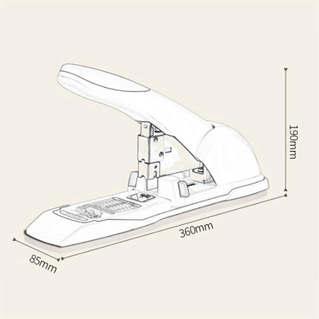 Cucitrice da Scrivania Cucitrice for Ufficio Resistente E Addensata Cucitrice Bianca Morbida Decorativa Spillatrici per Ufficio