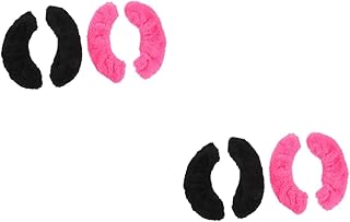 BESPORTBLE Conjunto De 4 Pares De Toalhas Infantis Para Skate Toalhas Absorventes Para Crianças Mangas De Lâminas Capas Para Sapatos De Patinação Acessórios De Equipamentos De Proteção