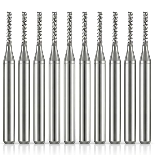 ElaraBerry 10 Pcs Tile Gap Removal Cutting Drill Bit Tile Gap Cleaning Tool for Diy Re-filling and Repairing Bathroom Kitchen and Floor Tiles (1/16 Inch)