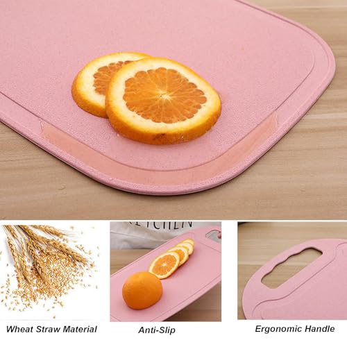 Set de 3 Tablas de Cortar Pequeñas Rectangulares de Plástico miniatura 3
