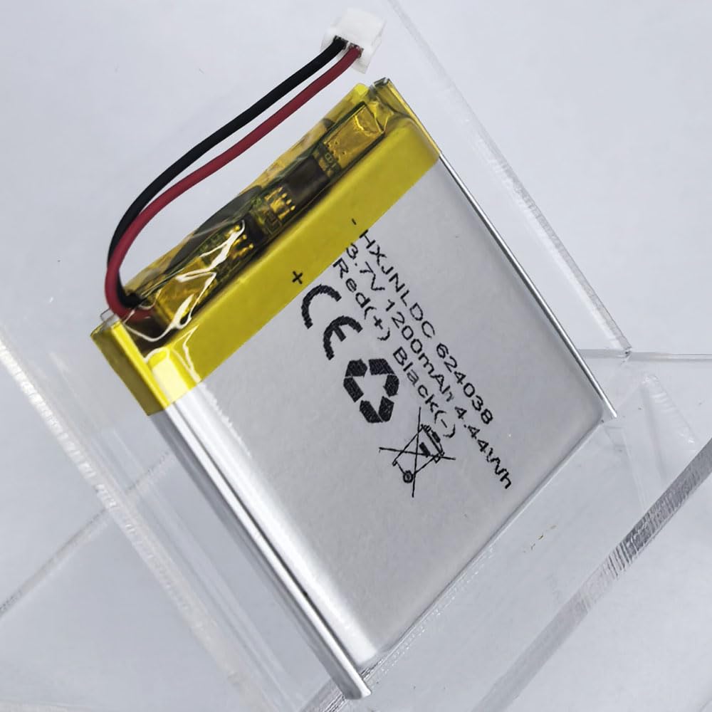 Amazon.co.jp: DC 3.7V 1200mah リチウムポリマーバッテリーの交換 for